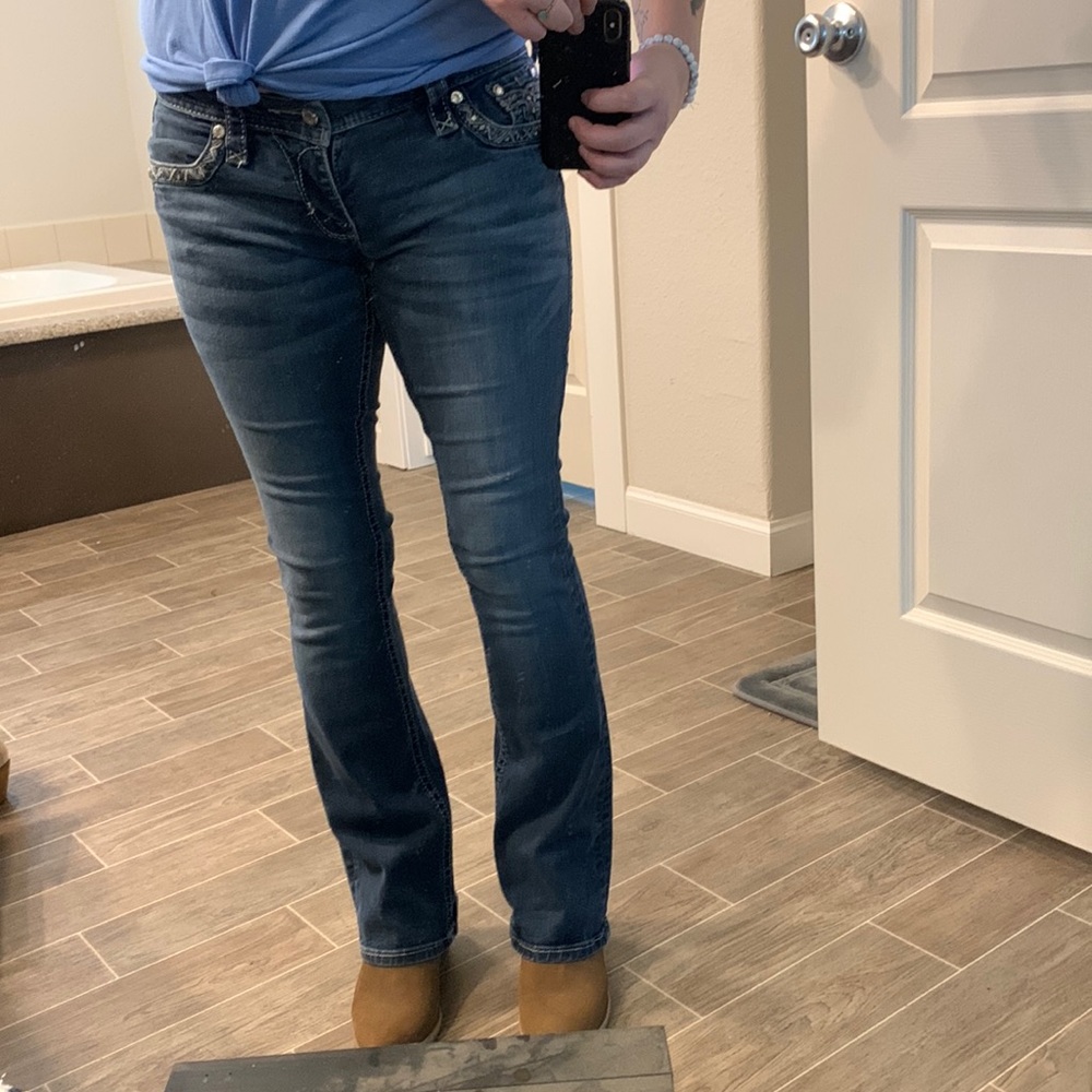 Miss Me Boot Cut Jeans sz 27